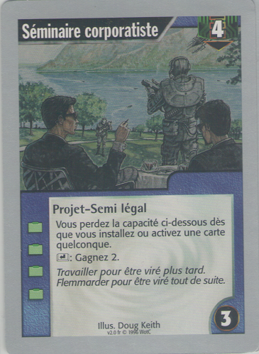 Séminaire corporatiste